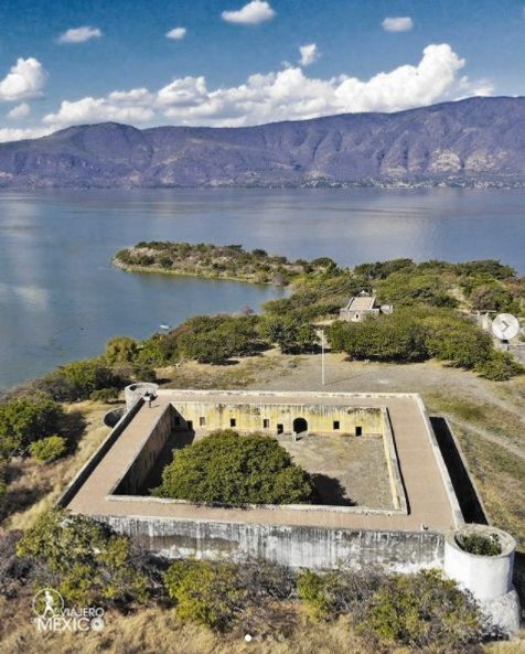 Fuerte de la Isla del Presidio, lago de Chapala