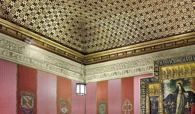 La sala Capitular, una de las estancias más importantes de la Casa de la Contratación