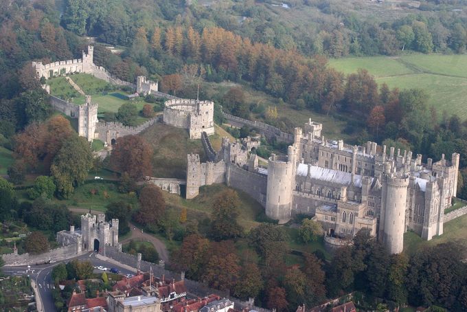 Panorámica del Castillo de Arundel
