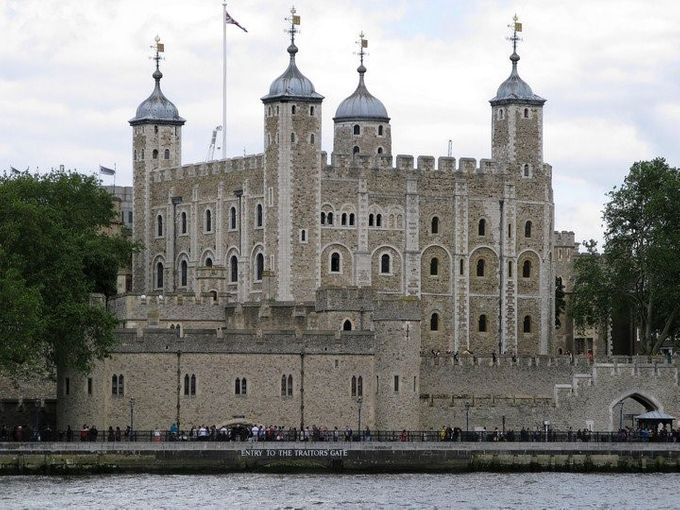 Vista aérea de la Torre de Londres. Foto Shutterstock.
