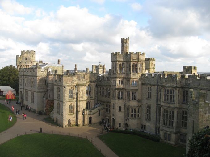 Fachada Principal del Castillo de Warwick