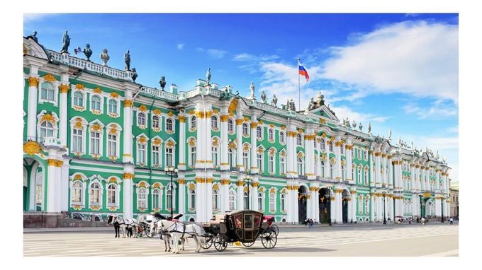 El Palacio de Invierno y su maravilloso contenido el Museo del Hermitage