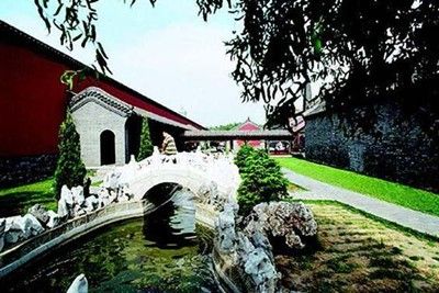 El jardín del Palacio Imperial Qing, en Shenyang.