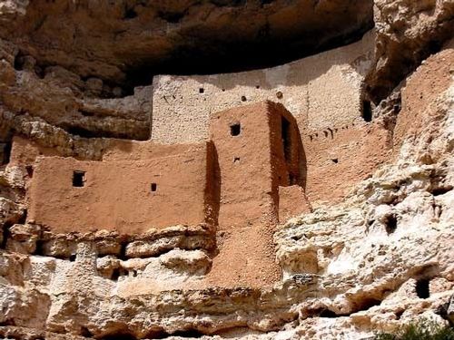 Palacio de Montezuma en Mesa Verde, Arizona