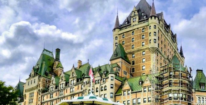 El Château Frontenac, Québec, Canadá.