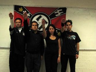 Neonazis en México en Puebla