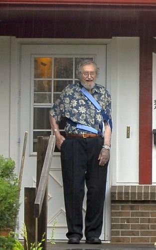 Georg Gärtner a la edad de 89 años