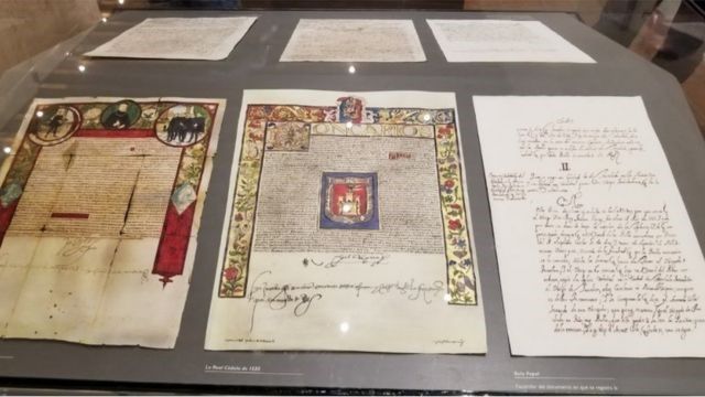 El rey Carlos I reconoció a los tlaxcaltecas por su participación en el sitio militar a los mexicas entre 1519 y 1521.
