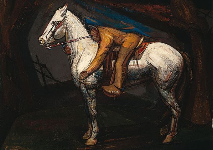 Maclovio Herrera (1948)
David Alfaro Siqueiros. Cortesía Museo de Arte Carrillo Gil.
