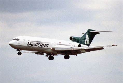 Boing 727 de Mexicana de Aviación similar a los que pilotó el Capitán Francisco Tarazona